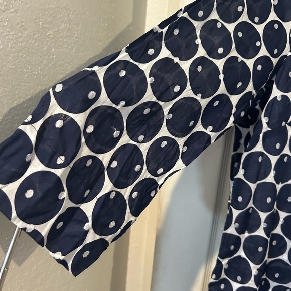 Alfred Dunner NWT 2PC Navy/White Blouse Set - Picture 5 of 7